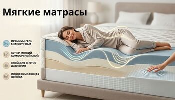 Что такое мягкий матрас