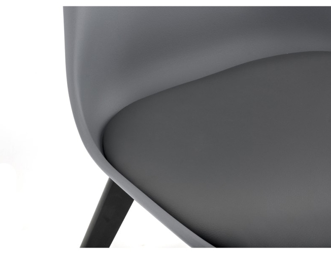 Стул Bonuss dark gray/black (Арт.11827)