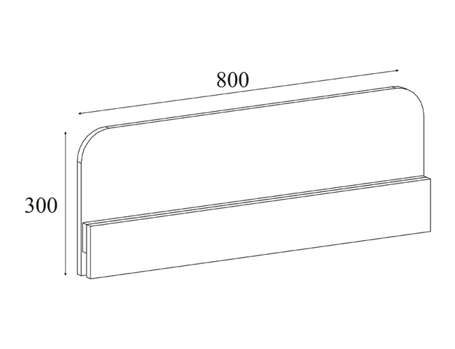 Съемный бортик безопасности Славмебель