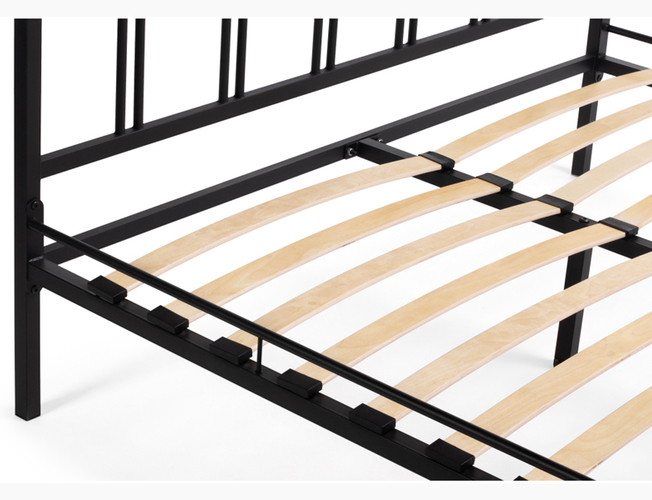 Кровать Рейк черная