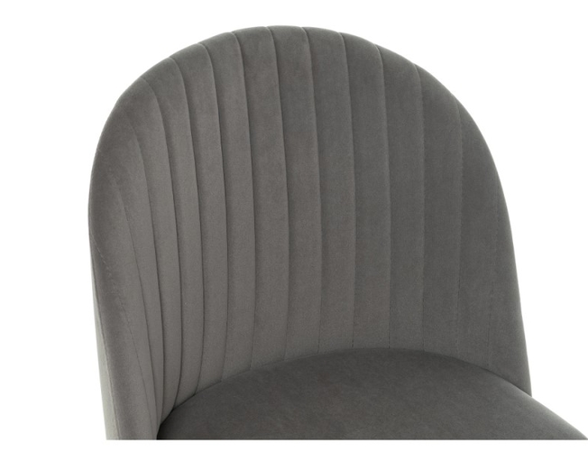 Стул на металлокаркасе Gabi 1 dark gray/black (Арт.15111)