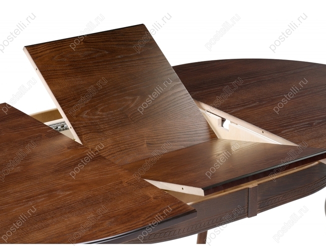 Стол Авилла орех темный/орех (Арт 483901)