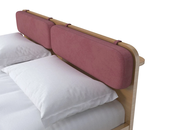 Комплект съемных подушек к кровати Minima