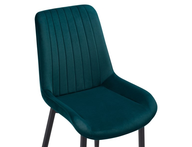 Стул на металлокаркасе Seda 1 green/gold/black (Арт.15286)