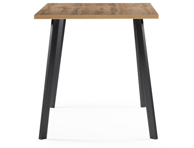 Стол Тринити Лофт 120 вотан/матовый черный (Арт.489614)