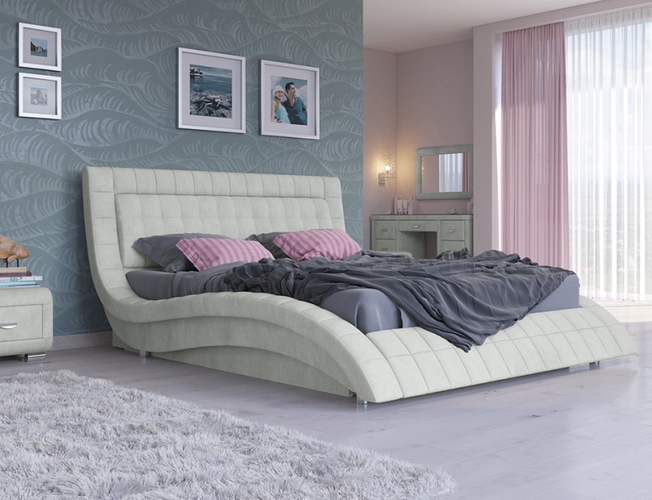 Кровать Атлантико с ПМ ткань