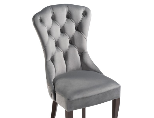 Деревянный стул Милано 1 серый/орех (Арт.477797)