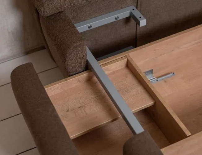 Двуспальная кровать Concept с выдвижными тумбами