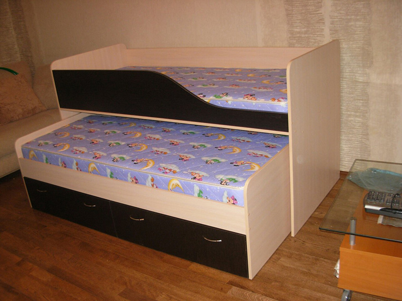 Детская кровать Дуэт-2 СлавМебель, фото отзыв покупателя