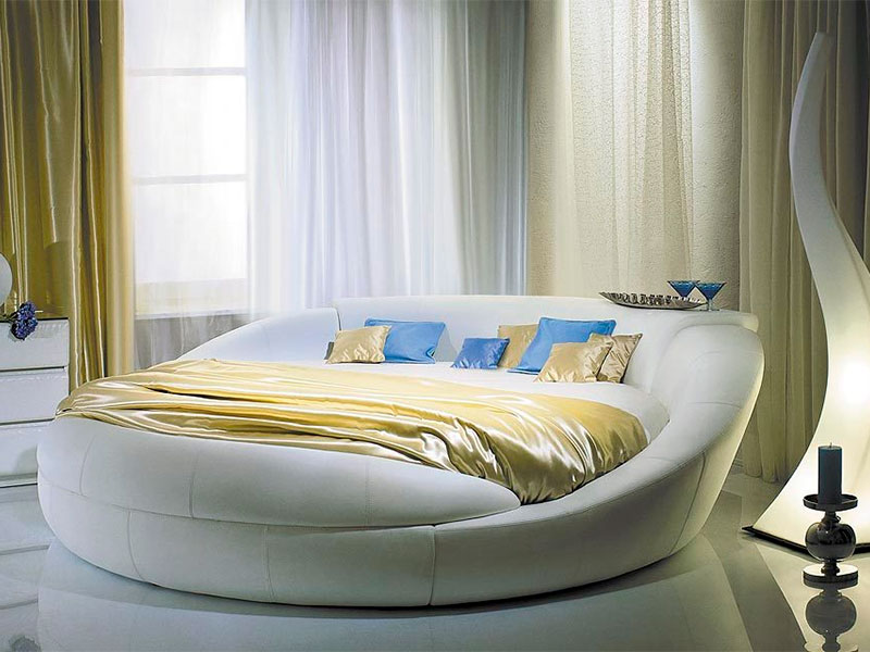 Круглая кровать Letto 03