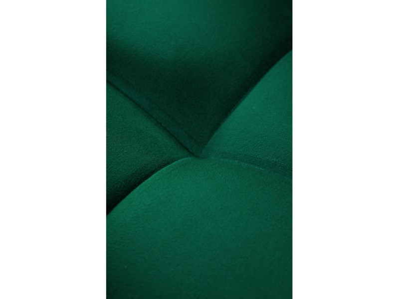 Стул на металлокаркасе Челси велюр зеленый/черный (Арт.502089)